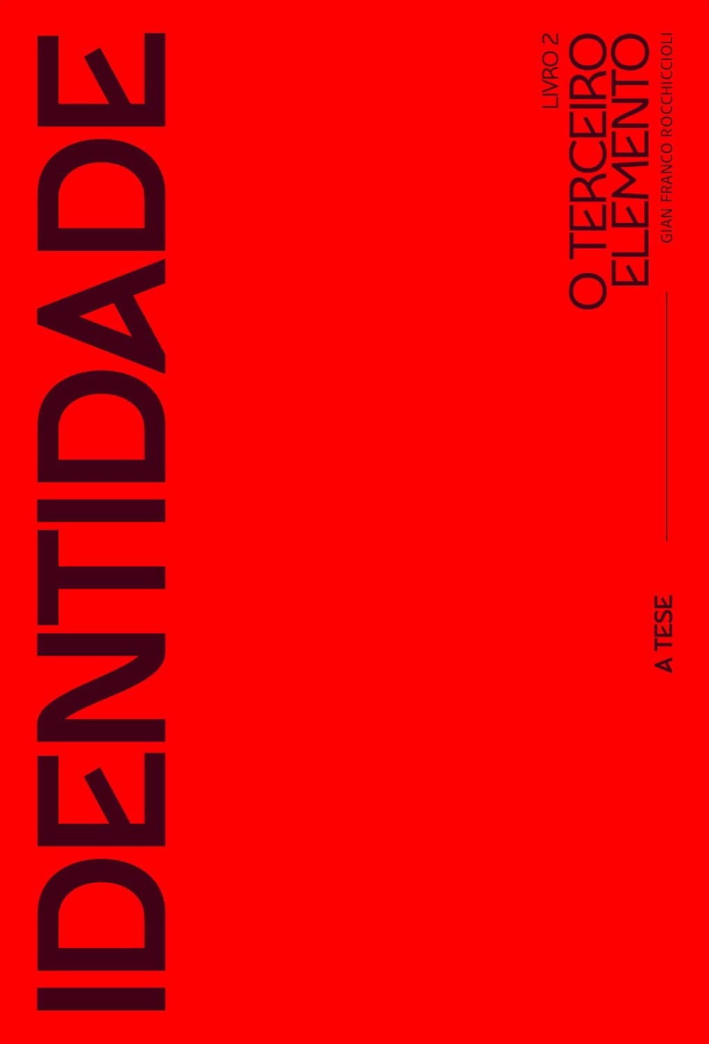 Capa do livro 2 da trilogia Identidade, O Terceiro Elemento