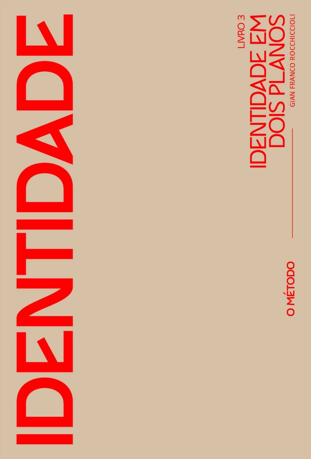 Capa do livro 3 da trilogia Identidade, Identidade em Dois Planos