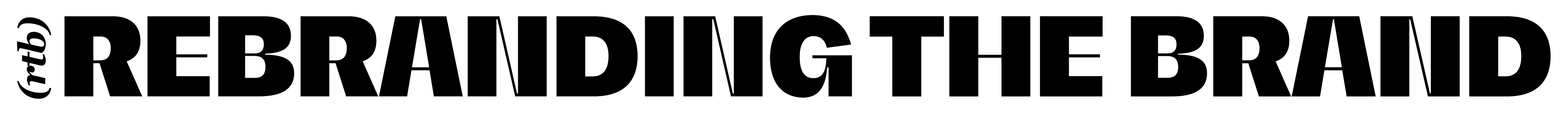 Rebranding the Brand